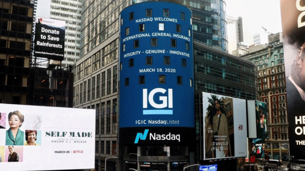 IGI, first company in the Middle East to trade on NASDAQ. IGI Becomes the First Middle East Insurance Company to Trade on NASDAQ