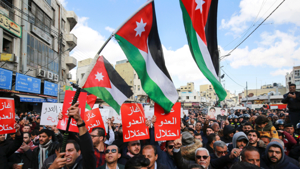 Jordan: Thousands Protest Against Gas Deal with Israel