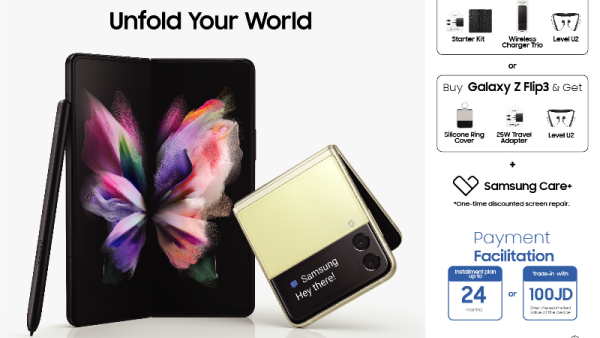 Samsung Electronics Levant Launches Galaxy Z Fold3 and Z Flip3 Phones in the Local Market