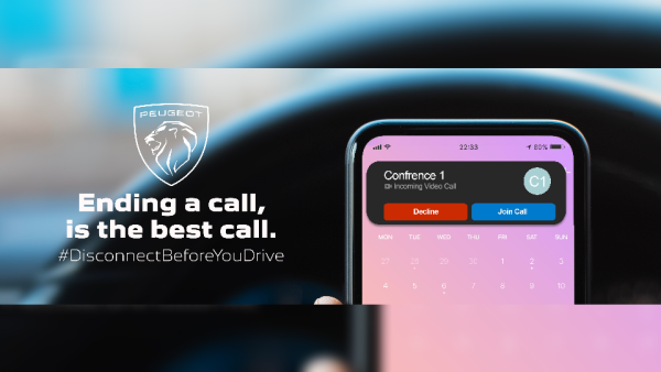 Peugeot Launches Disconnect Before You Drive Campaign in Road Safety Push