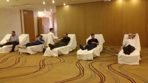During the event During the event