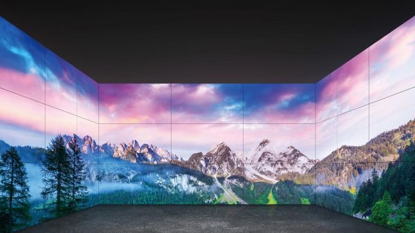 LG Video Wall with 0.44mm Even Bezel