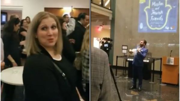 The account "Israel in Arabic", commented on the video: "Jews sing with their Muslim friends the Saudi national anthem"