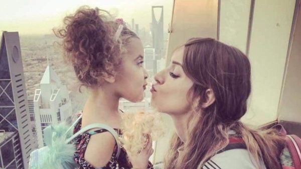 Bethany Vierra, right, with her daughter Zaina