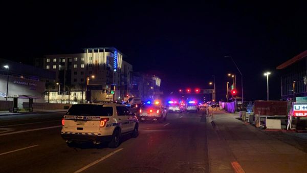 The policeman shot the student after a fight broke out between the two.