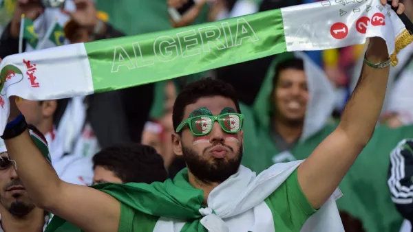 Algerian authorities have chartered ten planes to transport football fans to the African Cup of Nations semi-final game against Nigeria.
