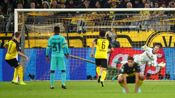 تير شتيغين ينقذ برشلونة من الخسارة