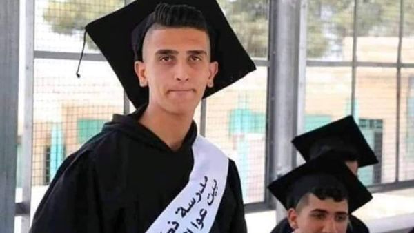 18-year-old Badawi Khaled Masalmeh was killed by Israeli Fire in West Bank. (Twitter)