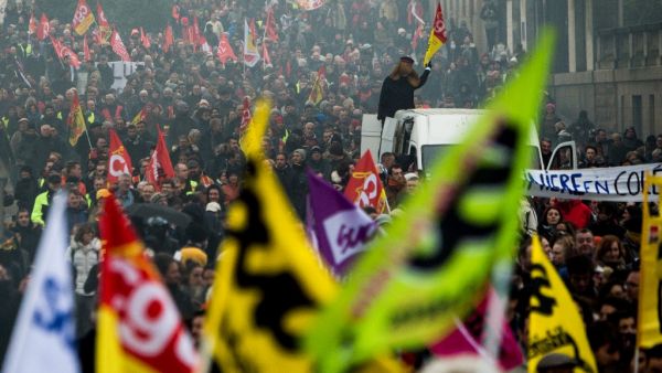 French unions have vowed to keep up the fight over the reforms, which are set to be finalised and published on December 11, with mass demonstrations in Paris and other cities, with teachers and other workers who once again have walked out alongside transport workers. Loic VENANCE / AFP