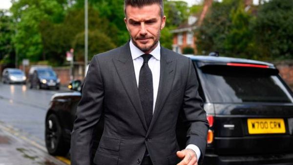 Former England football star David Beckham. (AFP/ File Photo)