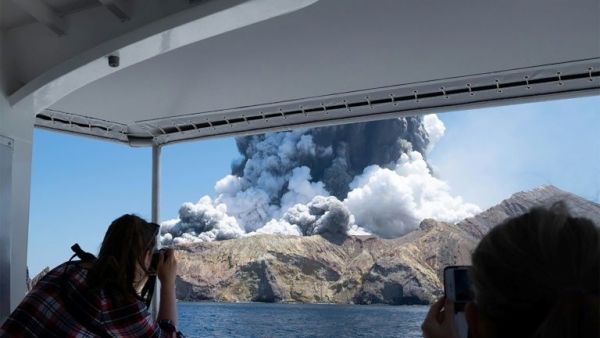 Forty-seven people, including 38 cruise ship passengers, were on or near White Island, known locally as Whakaari, when it erupted. AFP