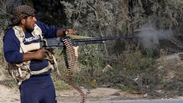 Forces loyal to Libya's unity government announced today a counter-attack against military strongman Khalifa Haftar's fighters, as clashes south of the capital Tripoli intensified. Mahmud TURKIA / AFP