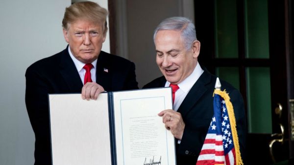 US President Donald Trump and Israel's Prime Minister Benjamin Netanyahu. (AFP/ File)