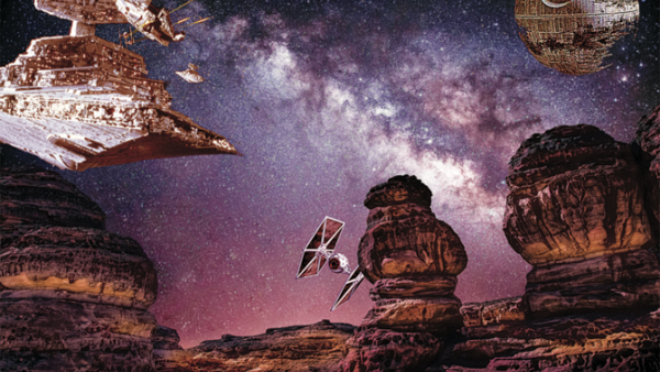 The desert here is filled with hulking rock formations that could easily fit in with any of the previous film locations.  (Shutterstock/ File Photo)