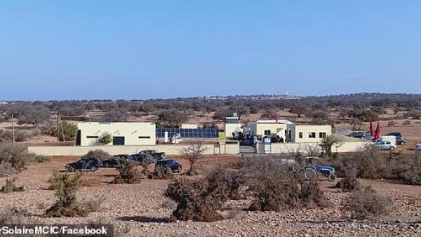 The village of Id Mjahdi (pictured above) in Morocco is the first fully solar powered village in the world. (Facebook)