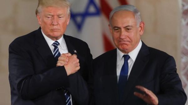 US President Donald Trump and Israeli Prime Minister Benjamin Netanyahu. (AFP/ File Photo)