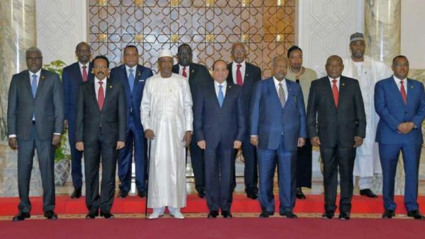 African leaders at a summit in Cairo on April 23, 2019. (AFP / File)