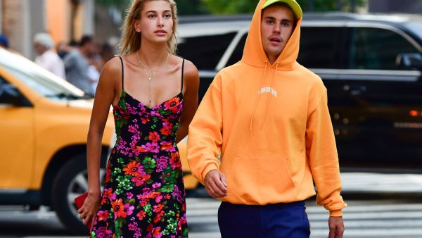 جاستن بيبر وهايلي بالدوين