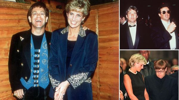 إلتون جون والأميرة ديانا