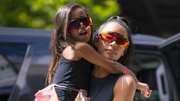 كيم كارداشيان ونورث