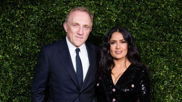 سلمى حايك وزوجها الملياردير الفرنسي