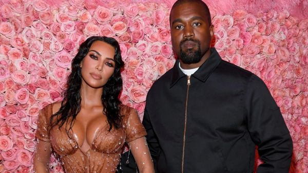 كيم وكانييه ويست