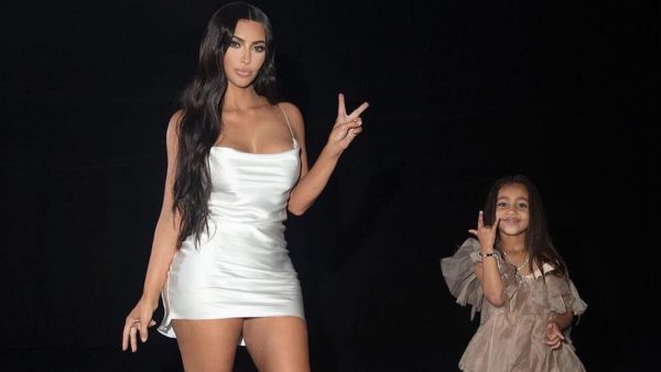 كيم كارداشيان وابنتها نورث