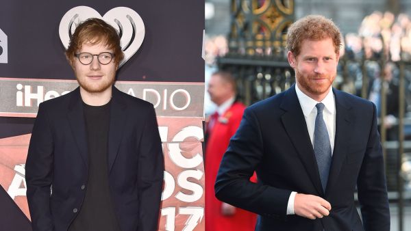 الأمير هاري وإيد شيران