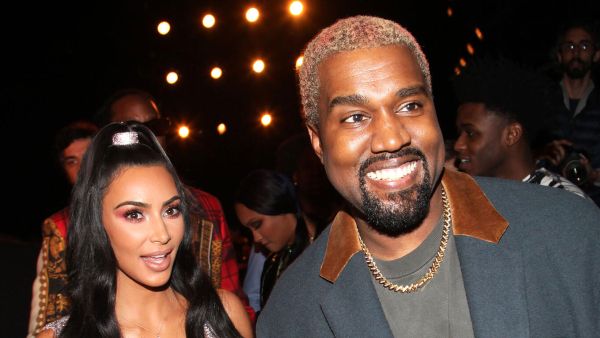 كيم كارداشيان وكانييه ويست 