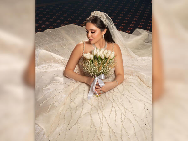 Syrian Singer Shahd Barmada Shares Wedding Photos 