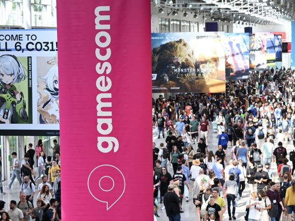 Gamescom the w0orld's largest computer game trade fair opens in Cologne