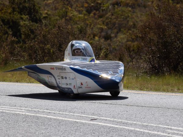 Belgian team wins prestigious solar car race in South Africa