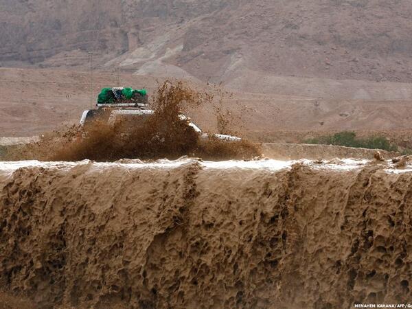 The floods occurred after heavy rainfall at the tail end of the summer season (Twitter)