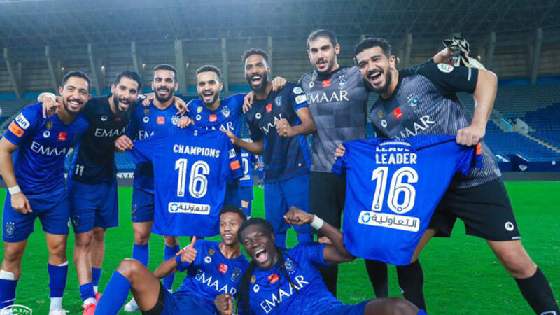 Gomis Treble Wraps Up Record 16th SPL Title for Al Hilal | Al Bawaba