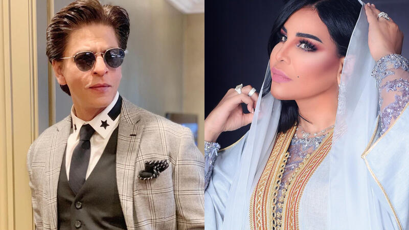 Iconic The Moment Ahlam Meets Shahrukh Khan In Riyadh Watch Al Bawaba Check out the best instagram #iamsrk hashtags. the moment ahlam meets shahrukh khan in