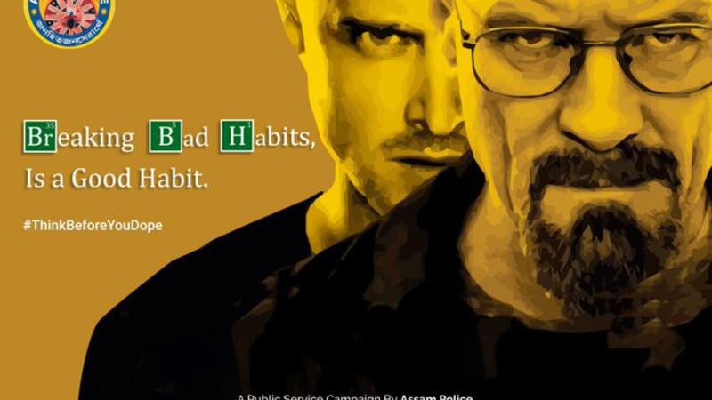 Indian Police Promote Anti Drug Campaign Via Us Series Breaking Bad Al Bawaba Kian delos santos was shot by police who said he was involved in the drugs trade and had resisted arrest.