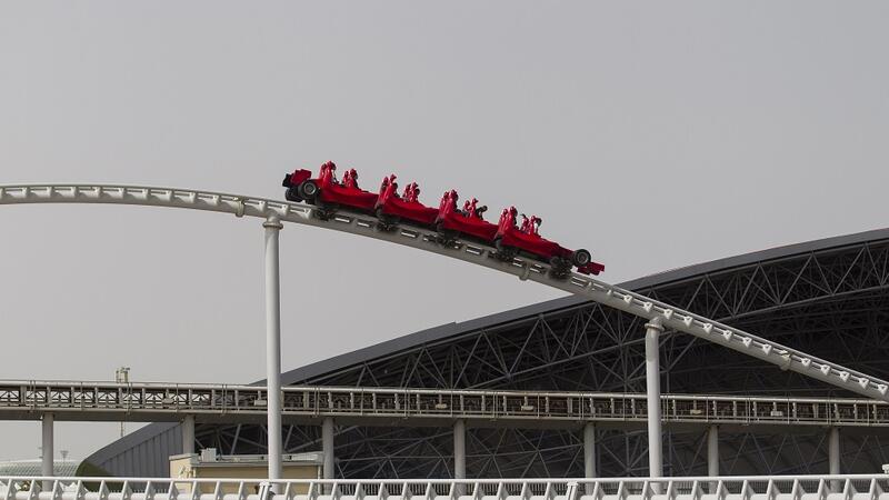 Spend A Thrilling National Roller Coaster Day At Ferrari World Abu Dhabi Al Bawaba