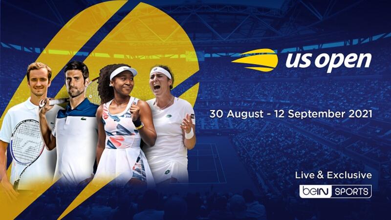 beIN SPORTS to broadcast the 2021 US Open Tennis Championships Live and