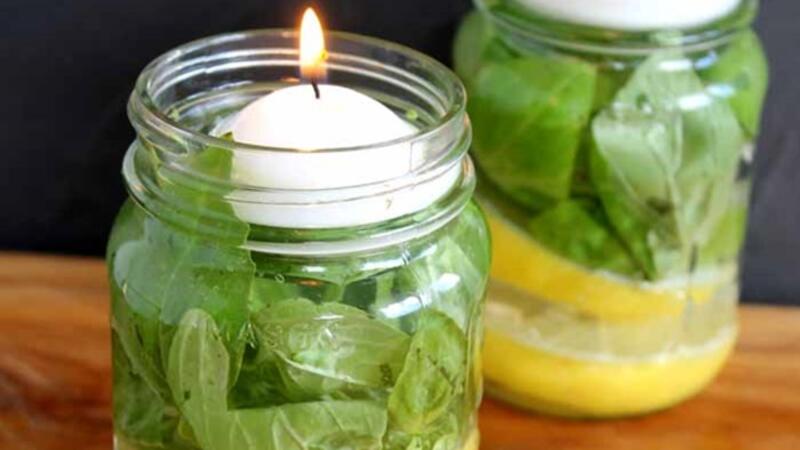 اصنعيه بنفسك شموع طاردة للبعوض البوابة