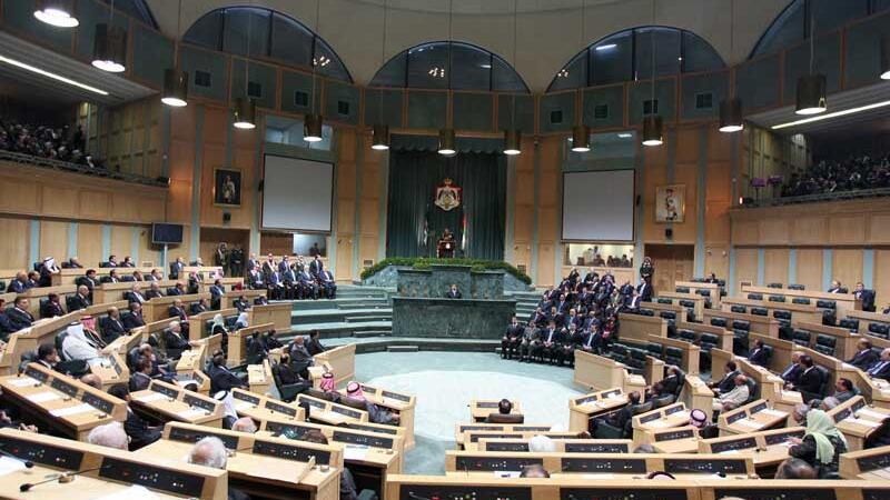 The Jordanian parliament in 2014. (AFP/File)