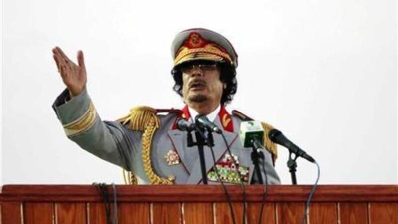 القذافي وزوجته ينجوان من غارة أطلسية قتلت نجله و3 من أحفاده البوابة