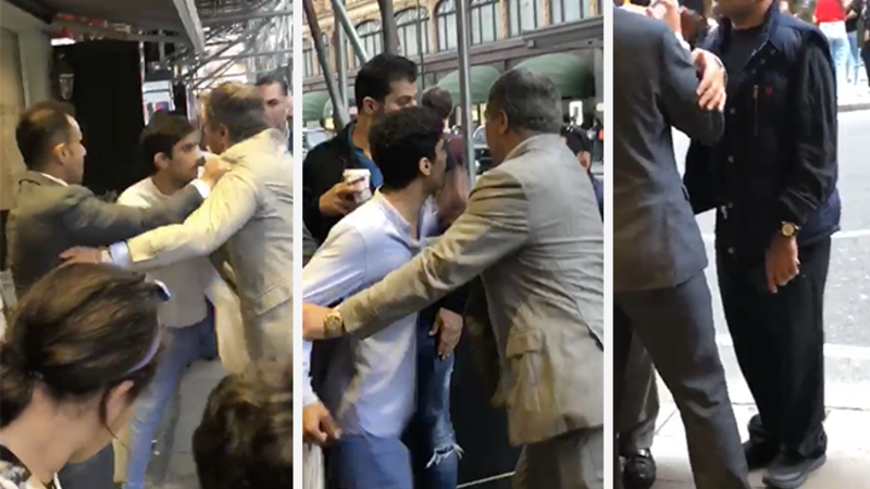 Scotland Yard has announced the beginning of a high-level investigation in an attack targeted the Saudi dissident and satirist, Ghanem Dosari in London in September. (Screenshot from the video/@GhanemAlmasarir)