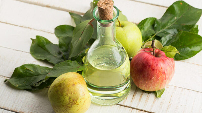 تعرف على فوائد خل التفاح على الريق