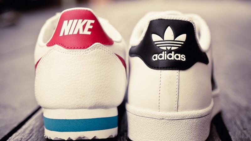 adidas beats nike