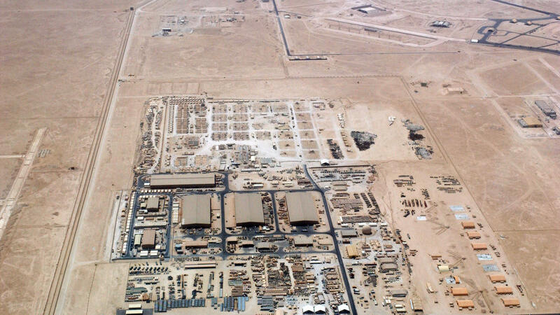 Al Udeid Air Base in Qatar is the largest US air base in the Middle East. (Wikipedia)