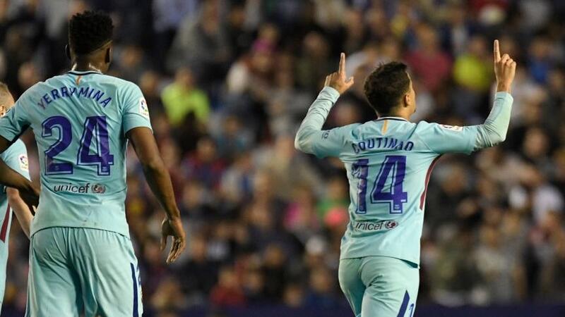 أهداف مباراة ليفانتي وبرشلونة 5 4 الدوري الإسباني البوابة