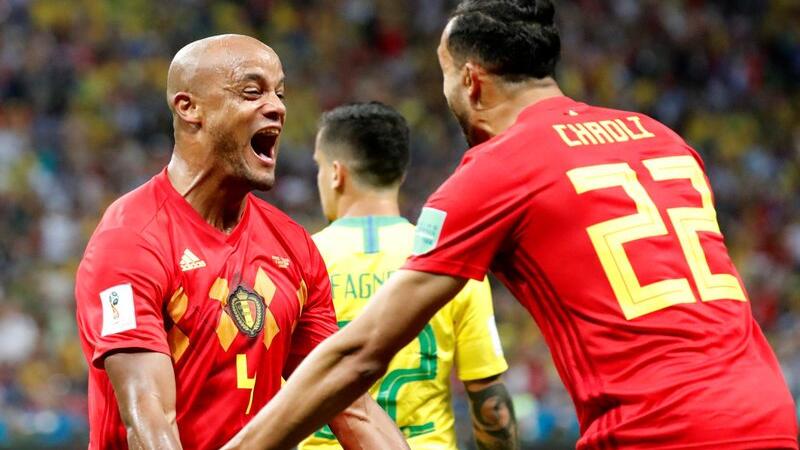 أهداف مباراة بلجيكا والبرازيل 2-1 كأس العالم 2018 | البوابة