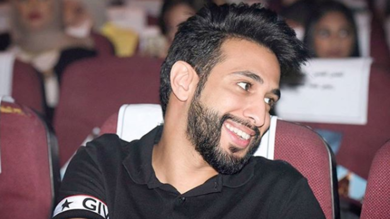 فهد البناي ينجو من الموت بعد حريق في منزله صور البوابة