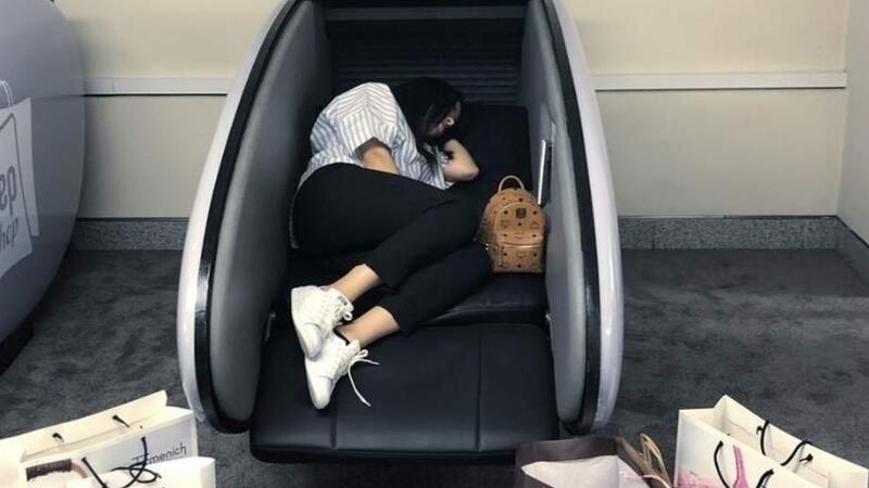 هل ترتاح عند النوم في كبسولات مول دبي