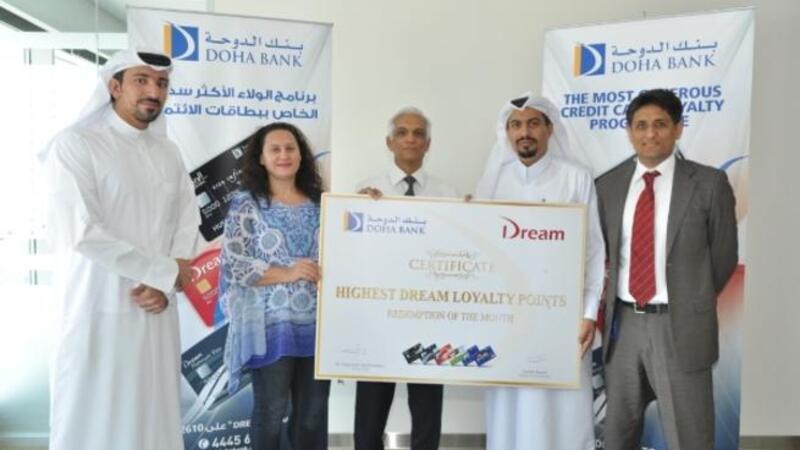 Doha Bank Customer Redeems Dream Points For Free Tickets At Mannai